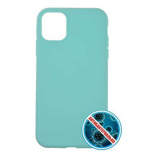 Антибактериальный чехол Antibacterial Case Ag+ для iPhone 11 Turquoise в Евросеть