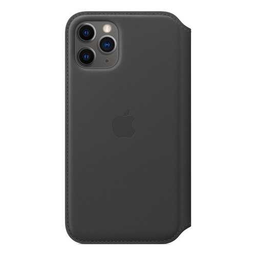 Чехол Apple для iPhone 11 Pro Leather Folio - Black в Евросеть