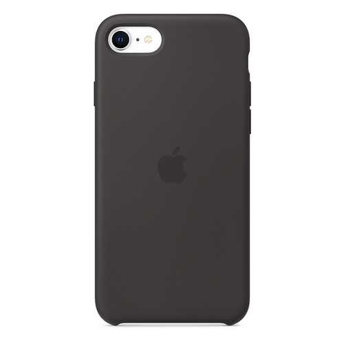 Чехол Apple для смартфона iPhone SE Silicone Case - Black (MXYH2ZM/A) в Евросеть