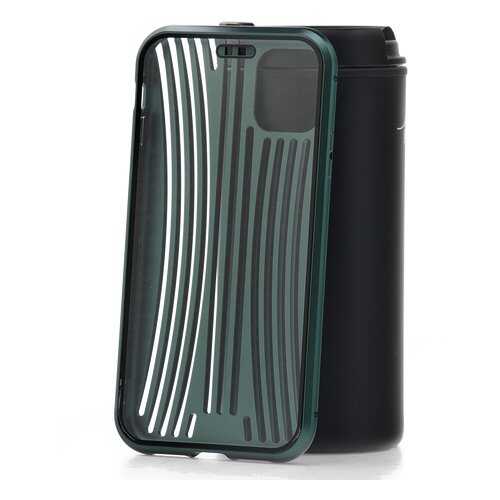 Чехол Apple iPhone 11 Kruche Metal Suitcase Dark green в Евросеть