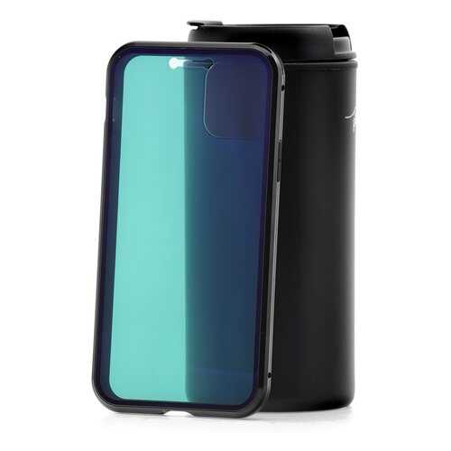 Чехол Apple iPhone 11 Pro Kruche Metal Frame Blue Light Black в Евросеть