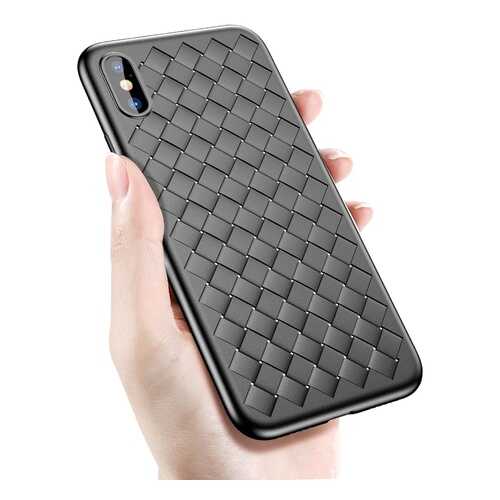 Чехол Baseus BV Weaving для iPhone X/XS Black в Евросеть