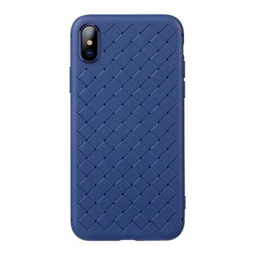 Чехол Baseus BV Weaving для iPhone X/XS Blue в Евросеть