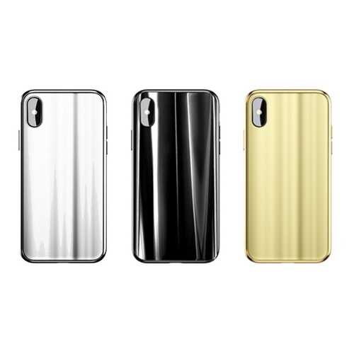 Чехол Baseus Glass Sparkling Case для Apple iPhone X в Евросеть