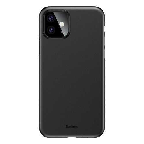 Чехол Baseus Wing для iPhone 11 Solid Black в Евросеть