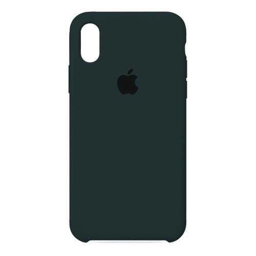 Чехол Case-House для iPhone X/XS, Тёмно-зелёный в Евросеть