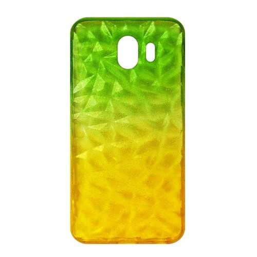 Чехол Crystal Krutoff для Samsung Galaxy J4 2018 (SM-J400) Yellow/Green в Евросеть