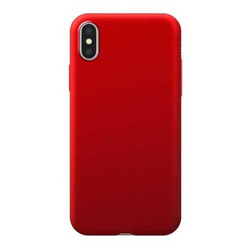 Чехол Deppa Case Silk для Apple iPhone XS Max Red в Евросеть