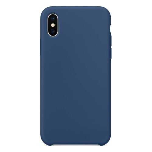 Чехол для Apple iPhone X/XS Dark Blue в Евросеть