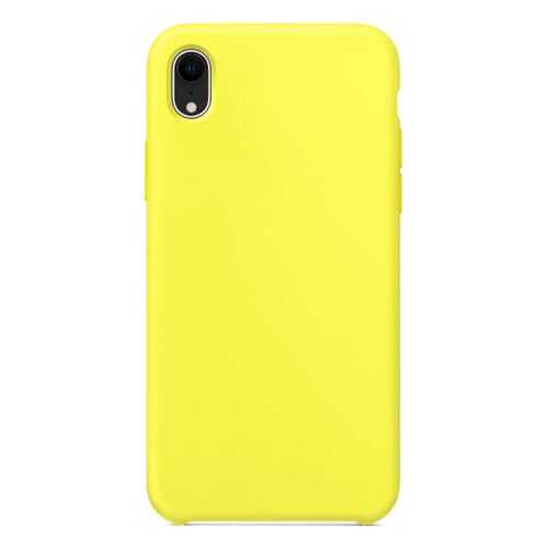 Чехол для iPhone X Yellow в Евросеть