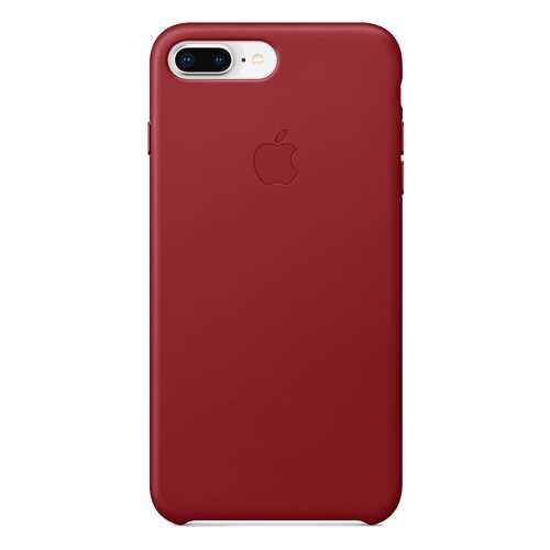 Чехол для сотового телефона Apple iPhone 8 Plus / 7 Plus Leather Case красный MQHN2Z в Евросеть