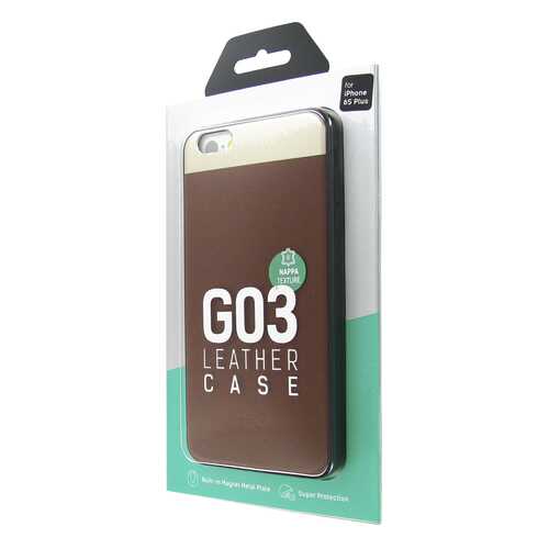 Чехол Dotfes G03 Aluminium Alloy Nappa leather Case для iPhone 6 Plus/6s Plus (brown) в Евросеть