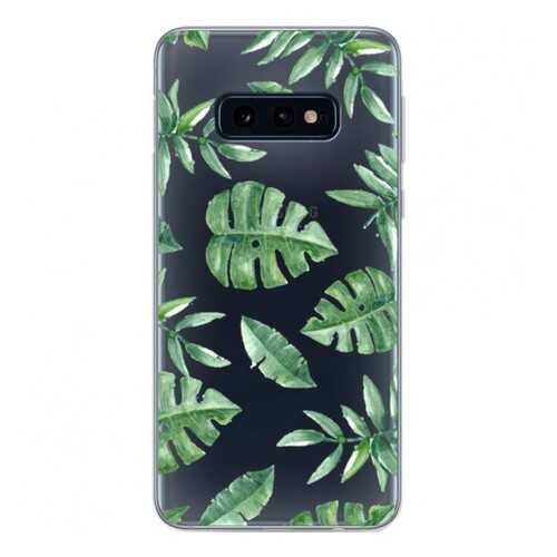 Чехол Epik PrintCase для Samsung Galaxy S10e (Пальмовые листья) в Евросеть