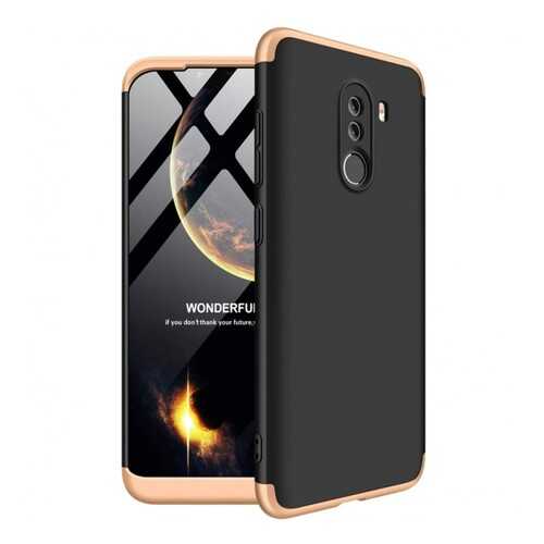 Чехол GKK LikGus для Xiaomi Pocophone F1 Black/Gold в Евросеть