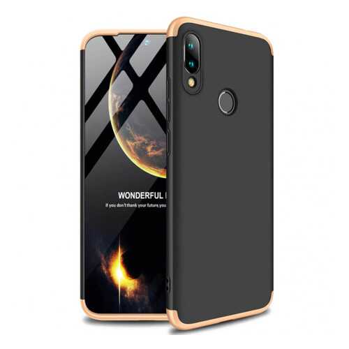 Чехол GKK LikGus для Xiaomi Redmi Note 7/Note 7 Pro/Note 7s Black/Gold в Евросеть