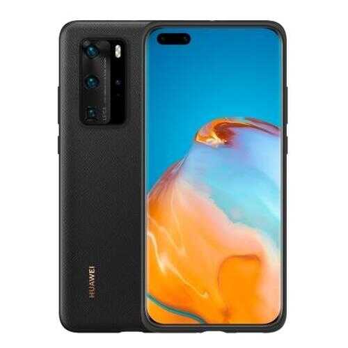 Чехол Huawei для HUAWEI P40 PRO PU Black в Евросеть