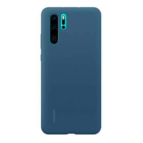 Чехол Huawei Silicon Case для Huawei P30 Pro Blue в Евросеть