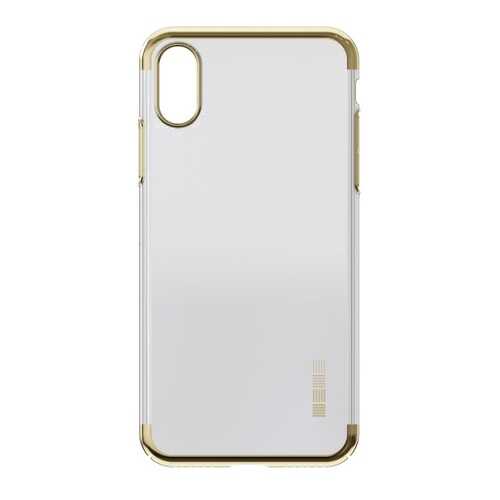 Чехол InterStep Decor iPhone Xs Max Gold в Евросеть