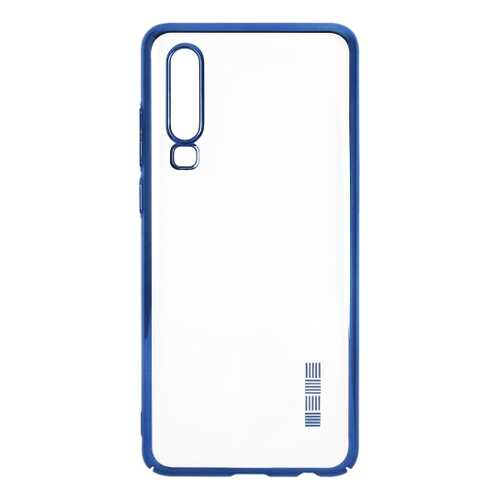 Чехол InterStep для Huawei P30 Transparent/Blue в Евросеть