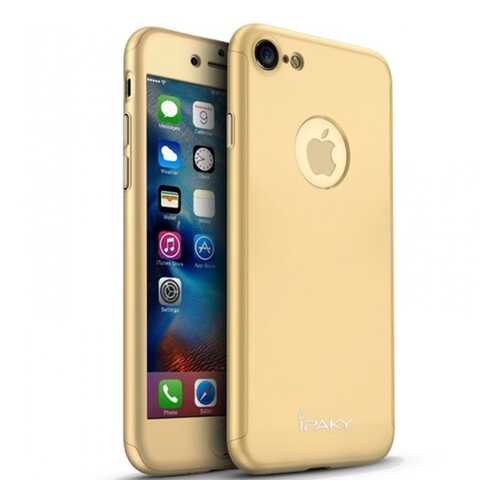 Чехол iPaky 360 градусов для Apple iPhone 7 Gold в Евросеть