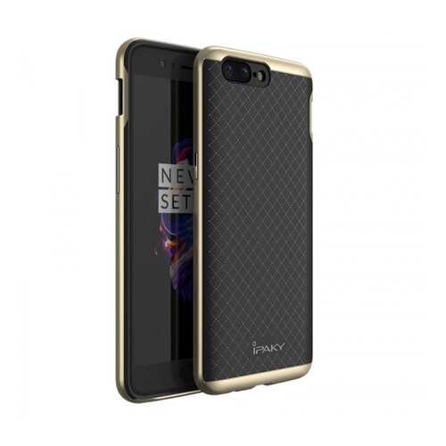 Чехол iPaky +PC для OnePlus 5 Black/Gold в Евросеть