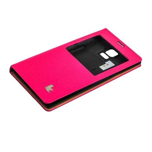 Чехол Jisoncase для Samsung S5 I9500 Pink в Евросеть