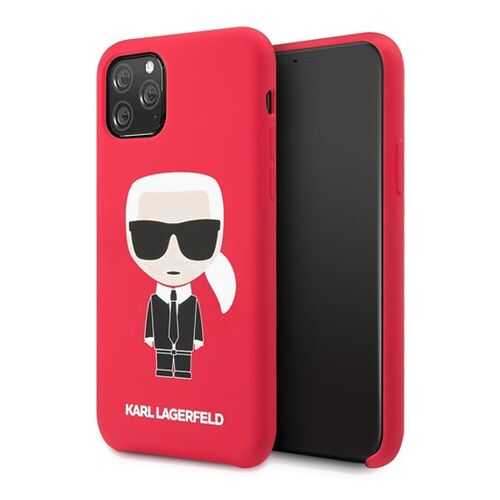 Чехол Karl Lagerfeld Liquid Iconic (KLHCN65SLFKRE) для iPhone 11 Pro Max (Red) в Евросеть