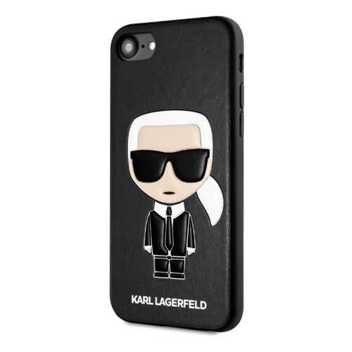 Чехол Karl Lagerfeld PU Leather Iconik (KLHCI8IKPUBK) для iPhone 7/8/SE 2020 (Black) в Евросеть