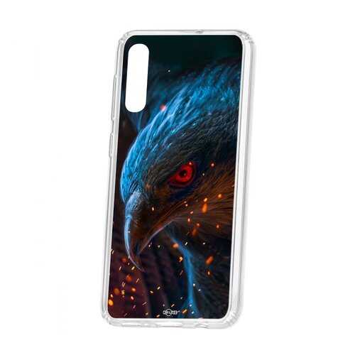 Чехол Kruche Samsung Galaxy A50 2019 Print Орел в Евросеть