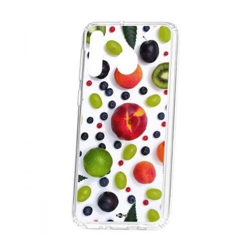 Чехол Kruche Samsung Galaxy M30 Print Fruits в Евросеть