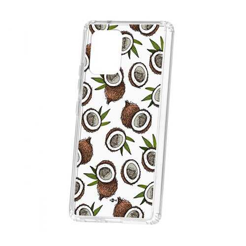 Чехол Kruche Samsung Galaxy S10 Lite Print Кокосы в Евросеть