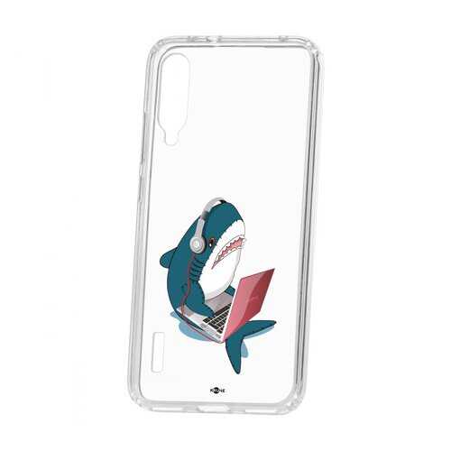 Чехол Kruche Xiaomi Mi A3 Print Акула в Евросеть