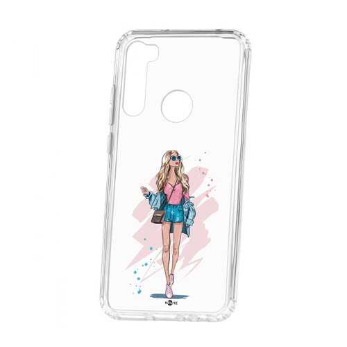 Чехол Kruche Xiaomi Redmi Note 8T Print Fashion Girl в Евросеть