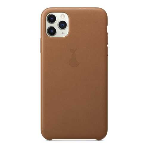 Чехол Leather Case для iPhone 11 Pro Max, LCIP11PM-06-SABR в Евросеть