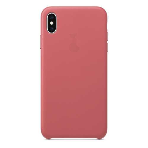 Чехол Leather Case для iPhone XS Max, LCIPXSM-08-PEPI в Евросеть