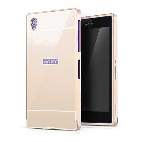 Чехол MyPads для Sony Xperia Z1 (C6903) Gold в Евросеть