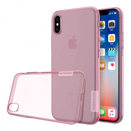 Чехол Nillkin Nature Series для Apple iPhone X (5.8) / XS (5.8) Pink в Евросеть