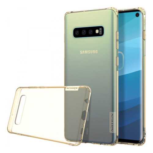 Чехол Nillkin Nature Series для Samsung Galaxy S10+ Gold в Евросеть