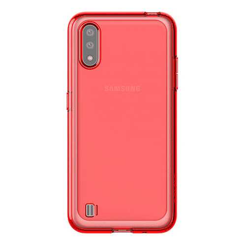 Чехол Samsung araree A cover для Samsung Galaxy A01 Red в Евросеть