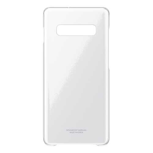 Чехол Samsung Clear Cover для Galaxy S10 Plus Transparent в Евросеть