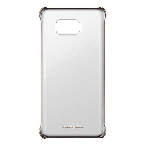 Чехол Samsung Clear Cover для Samsung Galaxy Note 5 Gold в Евросеть