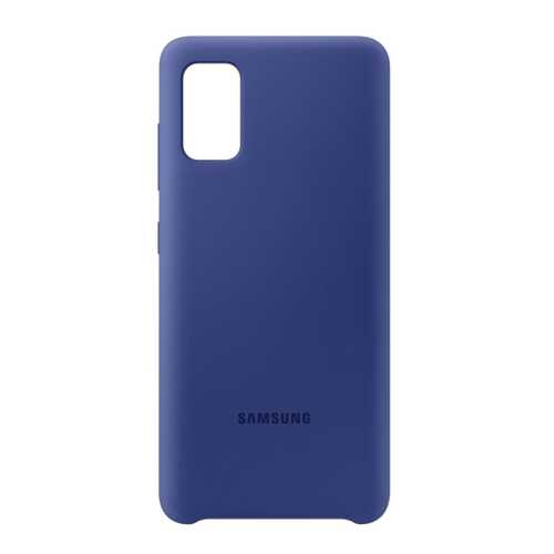 Чехол Samsung EF-PA415TLEGRU Silicone Cover для Galaxy A41 Blue в Евросеть