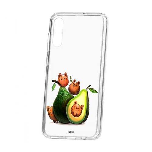 Чехол Samsung Galaxy A70 2019 Kruche Print Авокотики в Евросеть