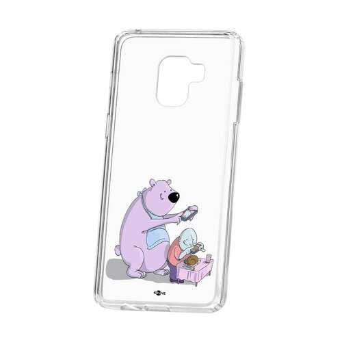 Чехол Samsung Galaxy A8+ 2018 (A730) Kruche Print Foodstagramm в Евросеть