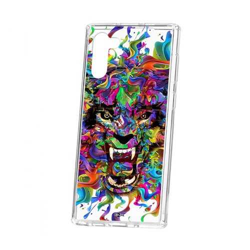 Чехол Samsung Galaxy Note 10 Kruche Print Colored beast в Евросеть