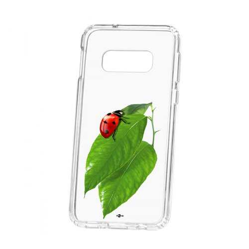 Чехол Samsung Galaxy S10e Kruche Print Ladybug в Евросеть