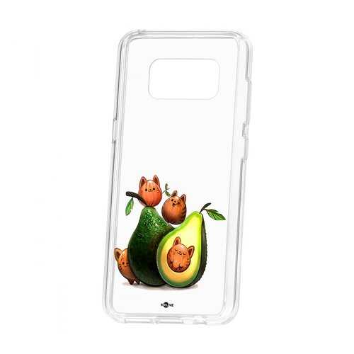 Чехол Samsung Galaxy S8 Kruche Print Авокотики в Евросеть