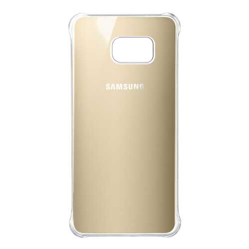 Чехол Samsung Glossy Cover для Samsung Galaxy S6 Edge Plus Золотой в Евросеть