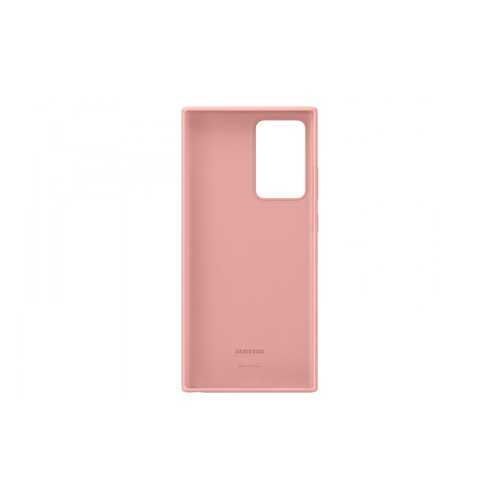 Чехол Samsung Silicone Cover для Samsung Galaxy Note 20 Ultra бронзовый в Евросеть