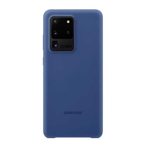 Чехол Samsung Silicone Cover Z3 для Galaxy S20 Ultra Dark Blue в Евросеть